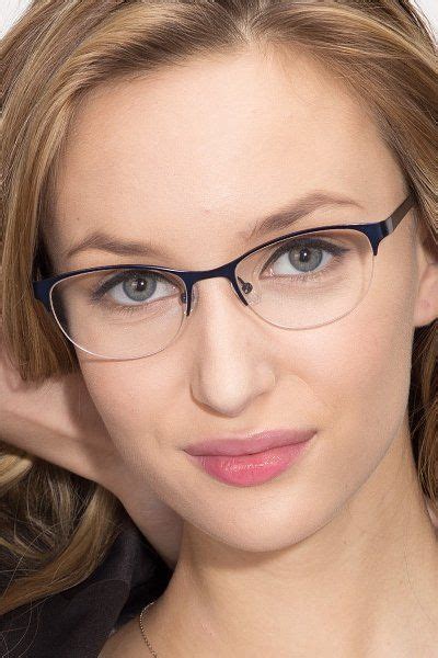 Melody Cat Eye Navy Glasses For Women Eyebuydirect Glasses Fashion Women Black Glasses
