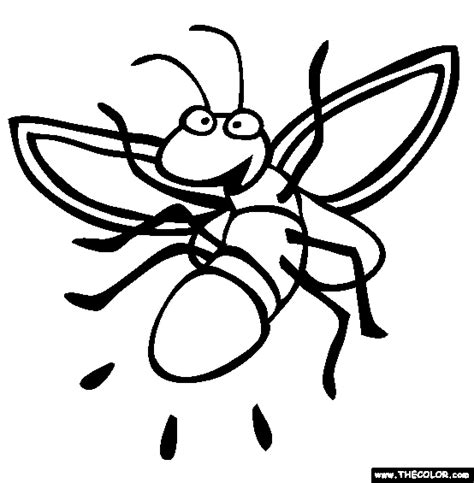 Insect Online Coloring Pages