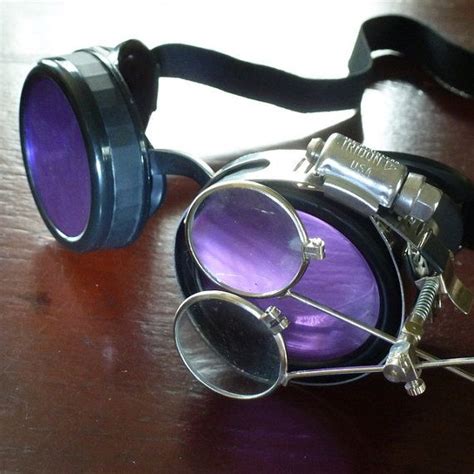 Steampunk Goggles Glasses Time Travel Crazy Scientists Etsy