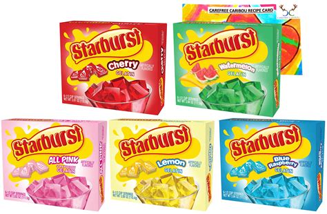Buy Starburst Gelatin Jello Shot Bundle Includes All Pink Strawberry