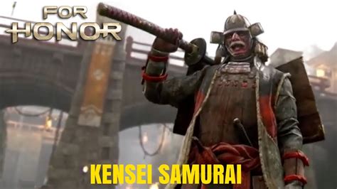 For Honor Kensei Samurai Faction Multiplayer Gameplay Trailer Review