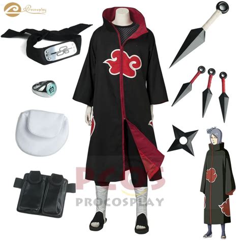Costumes Apparel Collectibles Naruto Akatsuki Cloak Konan Cosplay