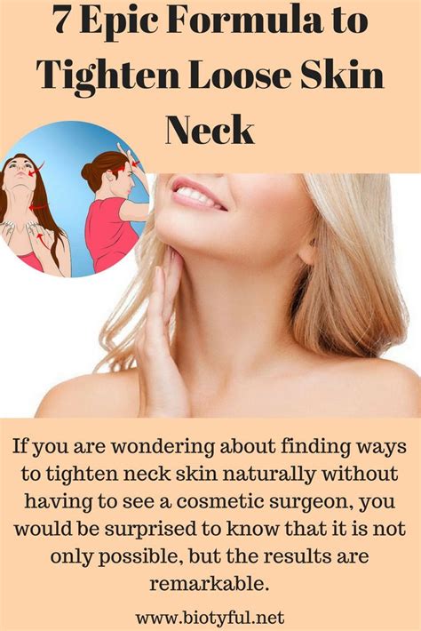 7 Epic Formula To Tighten Loose Skin Neck Tighten