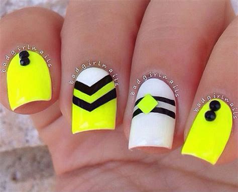 15 Neon Summer Nail Art Designs And Ideas 2016 Fabulous Nail Art Designs