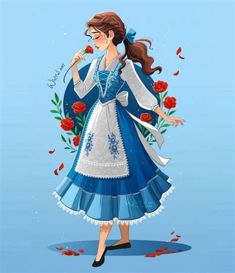 Stunning Disney Princesses Fan Art By A Parisian Artist Disney Princess Fan Art Disney