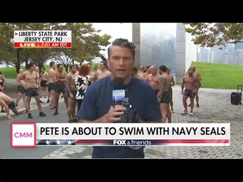 Pete Hegseth Joins Navy SEALs For Swim Across The Hudson River To Honor Veterans CMM NEWS USA