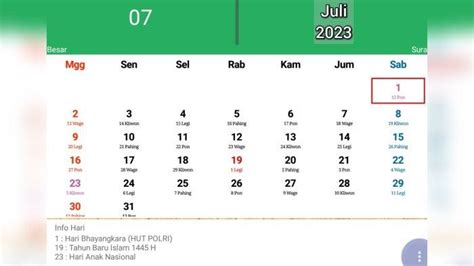 Hitung Watak Dan Weton Kalender Jawa Besok Sabtu Kliwon Juli Tribunjateng Com