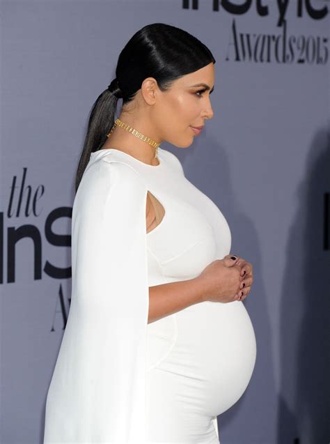 pregnant kim kardashian at instyle awards 2015 in los angeles 10 26 2015 hawtcelebs