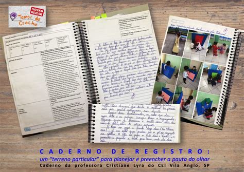 Caderno De Registro Educação Infantil