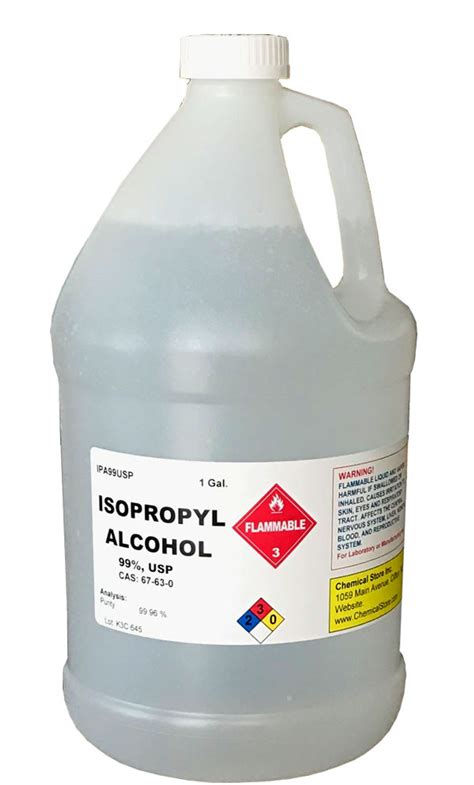 Isopropyl Alcohol 99 Usp 1 Gallon