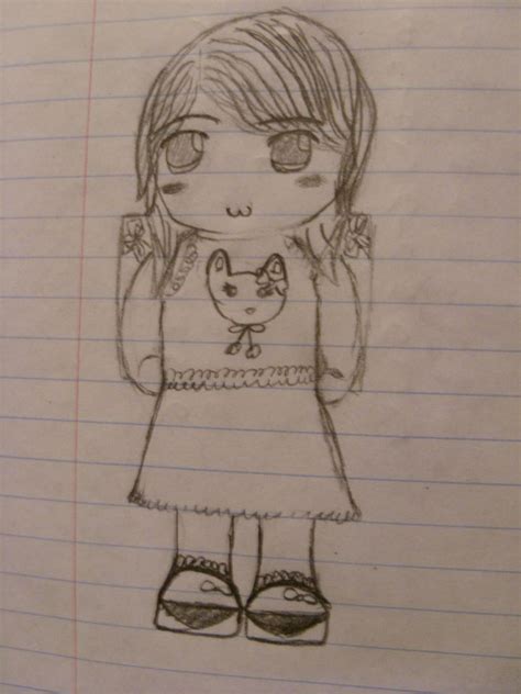 Cute Girl Doodle 6 By Cosmicru On Deviantart