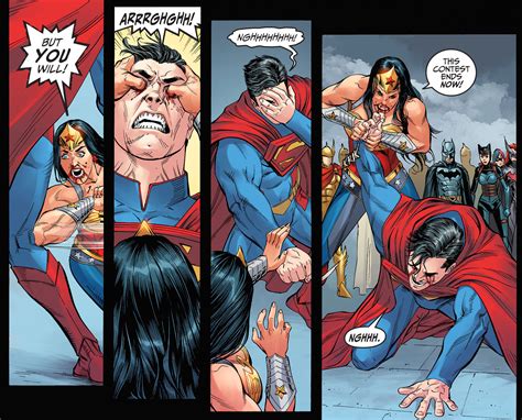 Superman Vs Wonder Woman Injustice Gods Among Us Comicnewbies