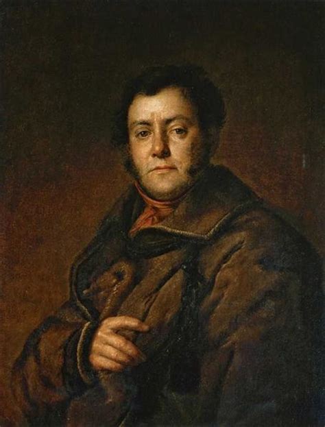 Portrait Of Vm Yakovlev 1830 Vasily Tropinin