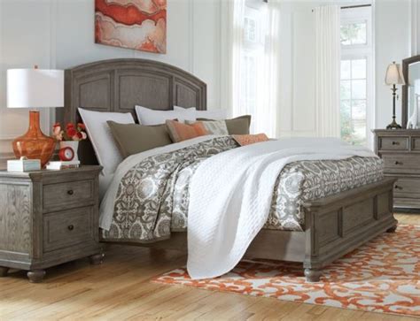 Features like thick stepped crown moldings, window pane glass doors. Richmond Queen Panel Bed | Furniture, Bedroom furniture ...