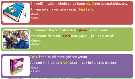 Uğur Böceklerim : Eş Anlamlı ve Zıt Anlamlı Kelimeler Bularak Resimli