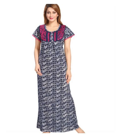 Buy My Style Cotton Nighty And Night Gowns Online At Best Prices In India Snapdeal