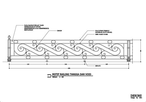 Jika ruangannya cukup luas maka angka 17,5 cm bisa digunakan. PAGAR KLASIK PEKANBARU