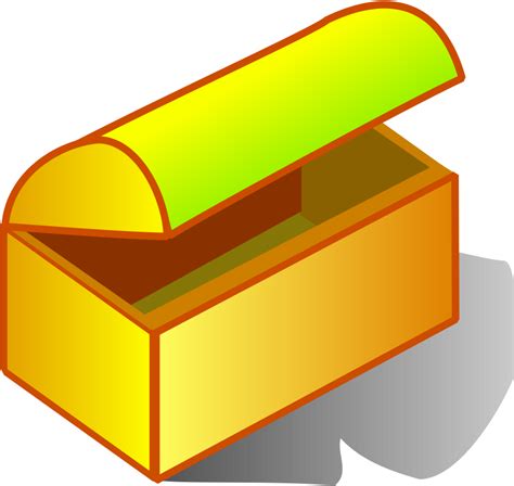 Chest Clipart Yellow Toy Box Clipart Png Download Full Size