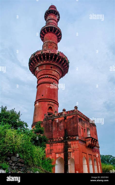 Chand Minar At Daulatabad Fort In Maharashtra India Stock Photo Alamy