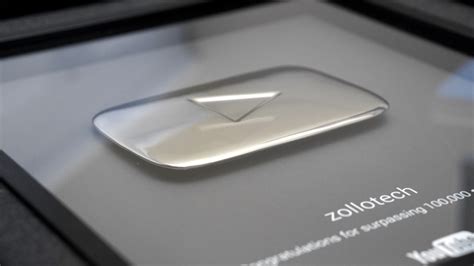 Recently, however, youtube has introduced. YouTube Silver Play Button Unboxing - Thank You! | Zollotech
