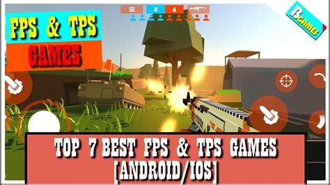 Top 7 Best Fps And Tps Games Mobile Androidios Youtube