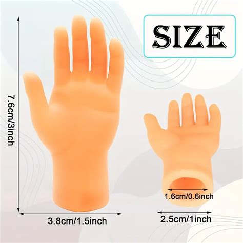 Tiny Finger Hands Flat Hand Style Mini Hand Finger Puppets Temu
