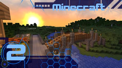 Lets Play Minecraft B Craft Episode 2 Bridge Youtube
