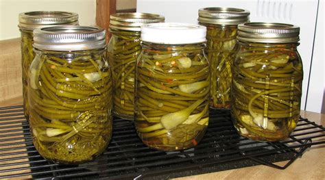 Meme Lous Pickled Garlic Scapes Canning Homemade