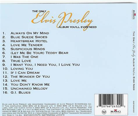 The Only Elvis Presley Album You Ll Ever Need