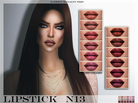 Fashionroyaltysims Frs Lipstick N13