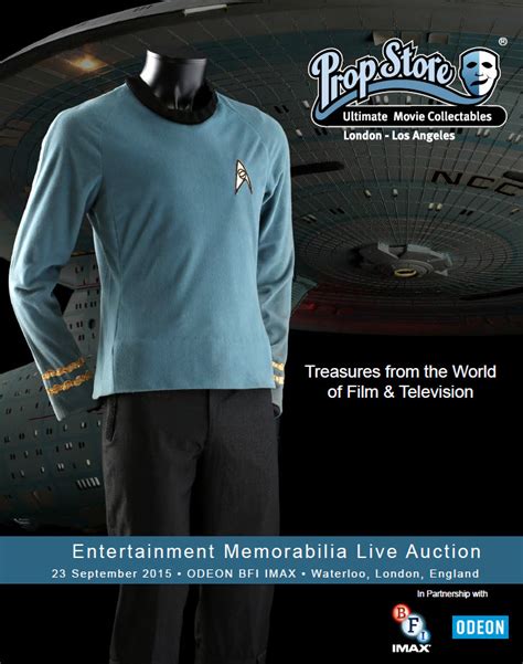 Star Trek Prop Costume And Auction Authority Prop Store Of London