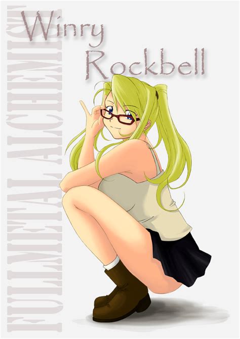 Winry Rockbell Fullmetal Alchemist Drawn By Shatla Danbooru