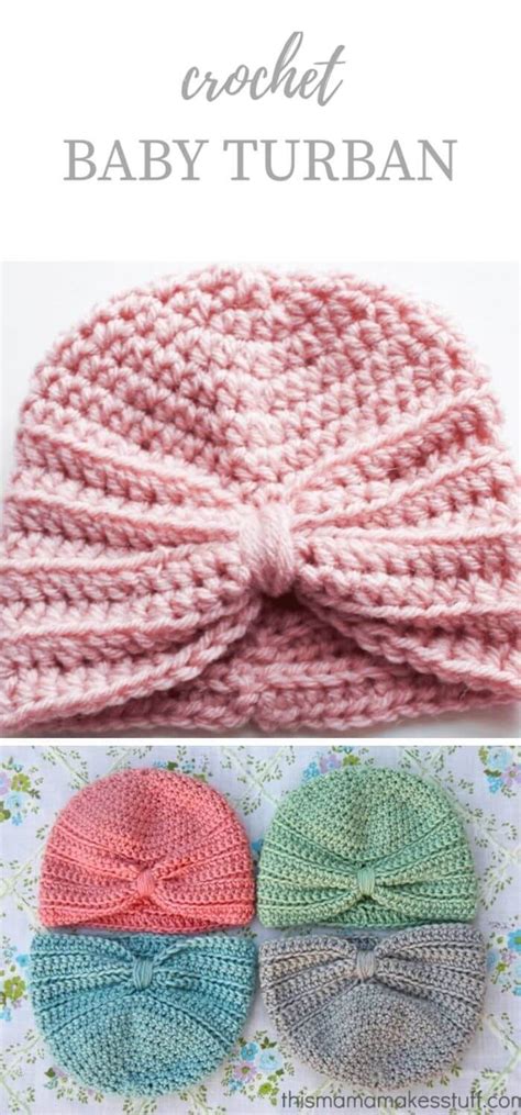 15 Creative Crochet Turban Hat Free Patterns With Instructions