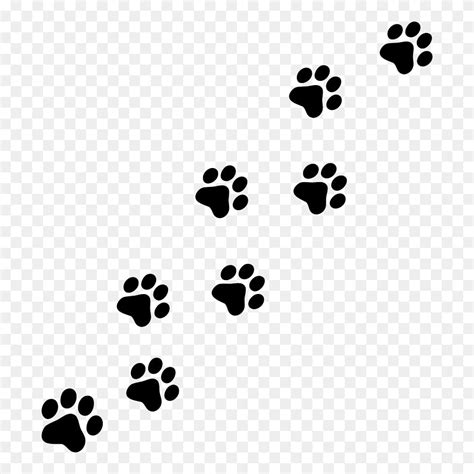 Cat Paw Cut Files For Clip Art Silhouettes Eps Svg Pdf Png Dxf