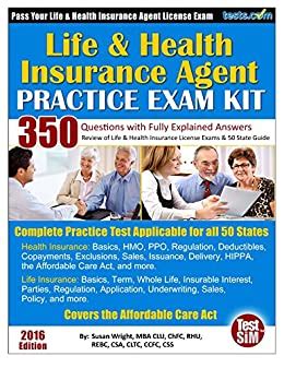 Life and health insurance license exam cram. Amazon.com: Life & Health Insurance Agent Practice Exam Kit: 350 Questions with Fully Explained ...