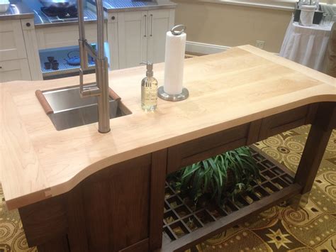 Maple Wood Counter with undermount sink in Indianapolis, IN