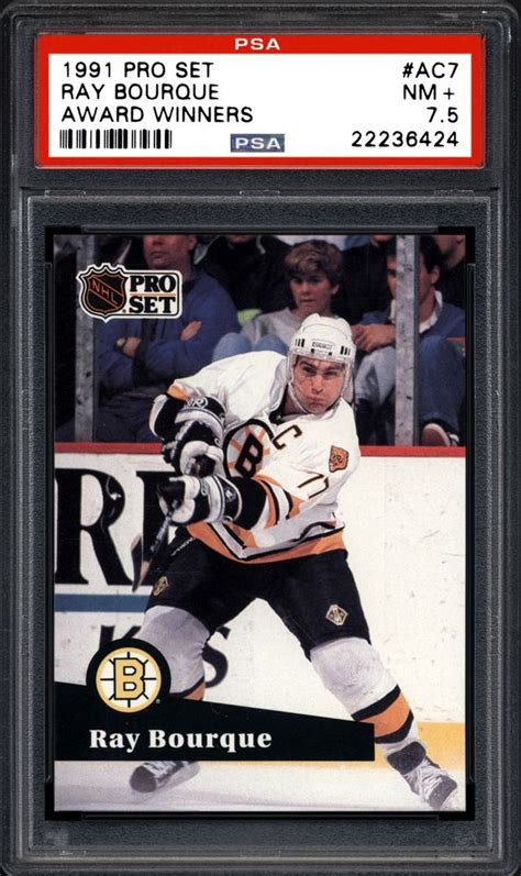 Hockey Cards 1991 Pro Set Award Winners Images Psa Cardfacts