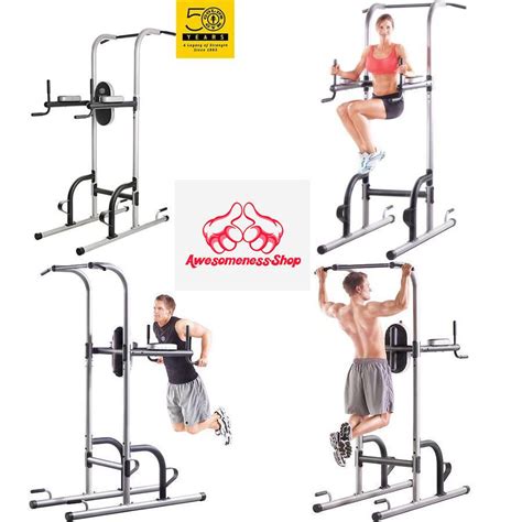 Power Tower Exercise Equipment Fitness For Abs Home Gym Arms Legs Women