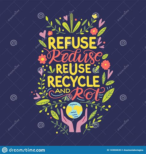 Zero Waste Concept Recycle And Reuse Reduce Ecological Lifestyle