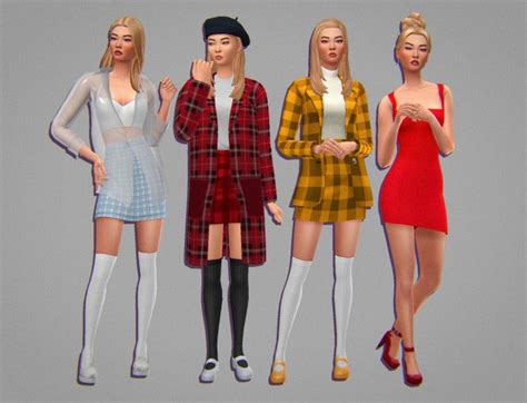 Pin on Sims 4 female cc