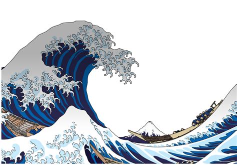 Hokusai Wave Png - Free Logo Image png image
