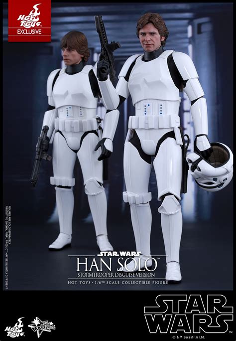 New Han Solo Stormtrooper Disguise 16th Scale Figure From Hot Toys