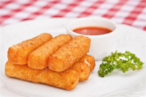 Deep Fried Mozzarella Cheese Sticks Stock Photo By ©lawkeeper 45978549