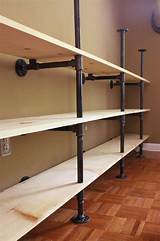 Images of Diy Pipe And Wood Shelves
