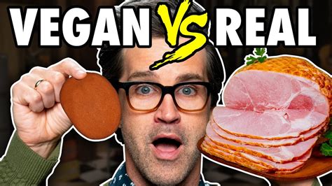 Does This Vegan Meat Taste Like The Real Thing Closed Captions By Cctubes