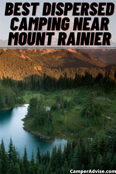 Best Dispersed Camping Near Mount Rainier | Oregon camping, Camping