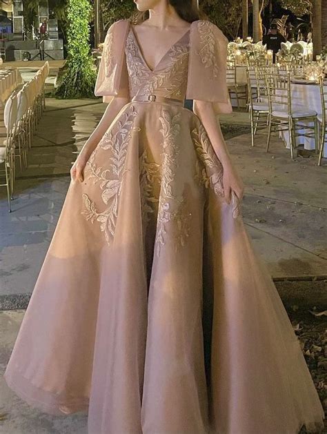 Pin By Kitt E On Modern Filipiniana Dress Debut Dresses Filipiniana Dress