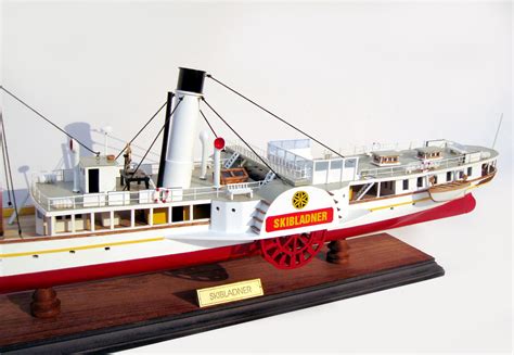 Paddle Steamer Skibladner Ship Model Gn Cs0008p Uk Premier Ship