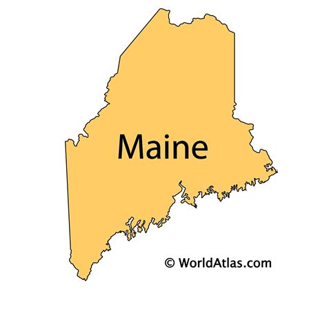 Printable Road Map Of Maine United States Map Porn Sex Picture