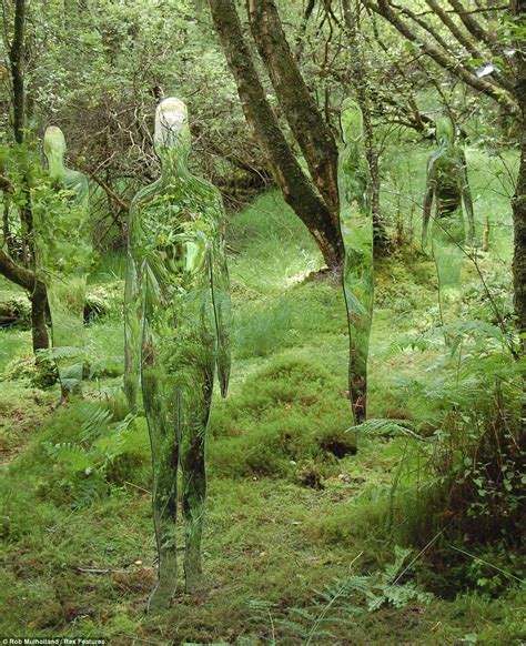 The Predator Project Artist Creates Disturbing Mirror Sculptures